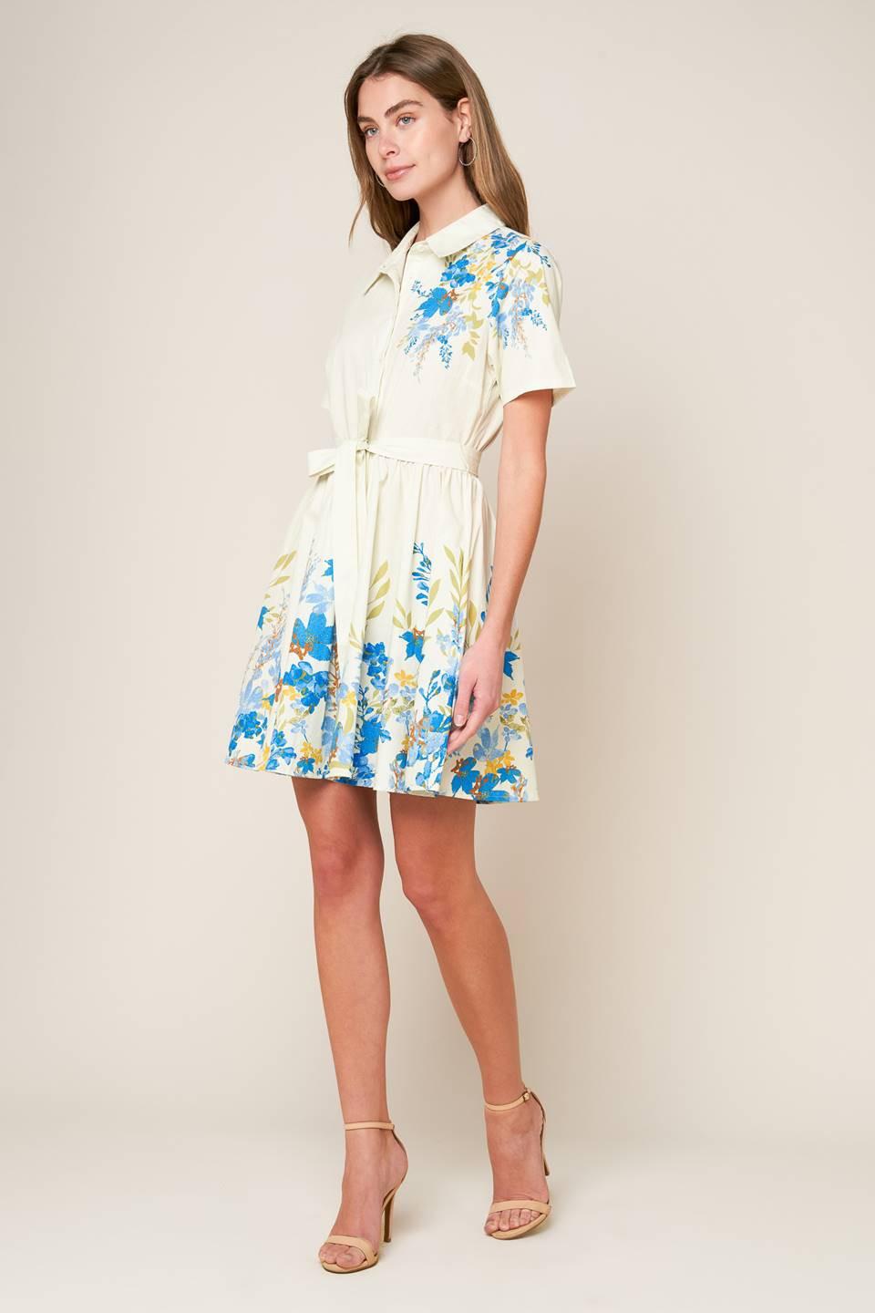 Always Remarkable Woven Mini Dress from KADOU Boutique