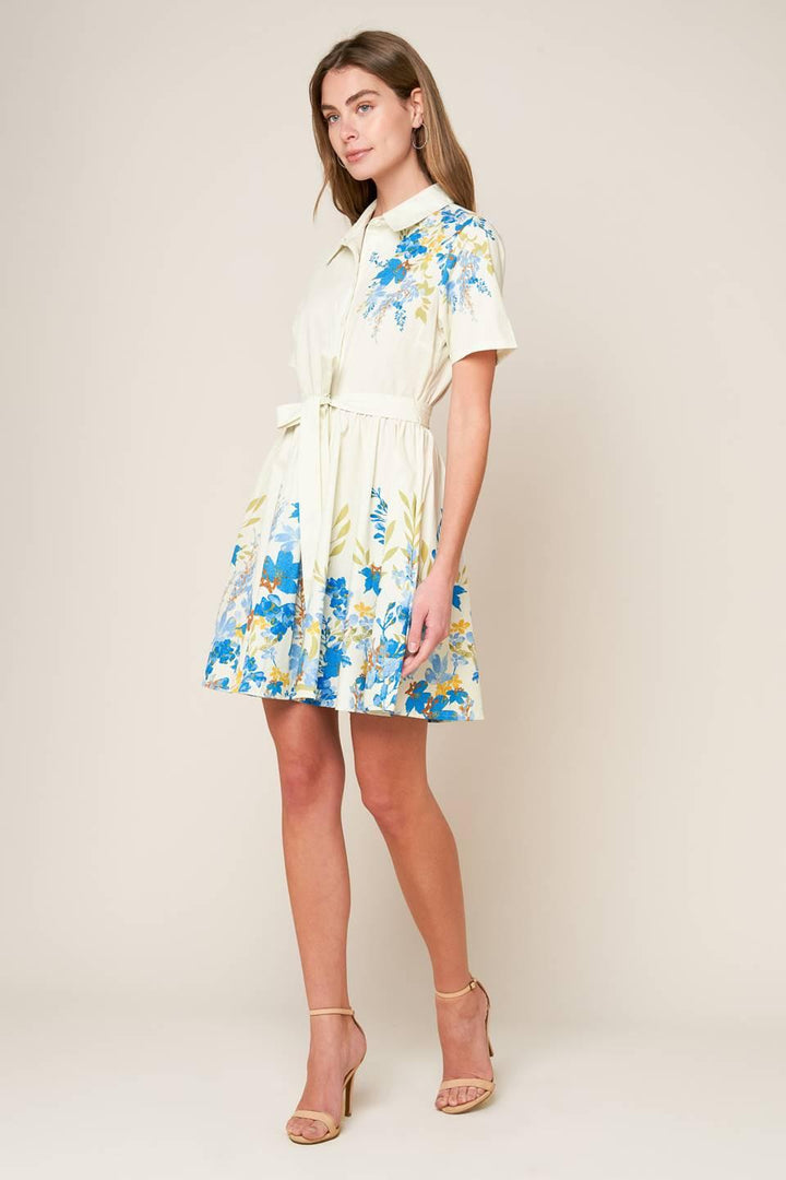 Always Remarkable Woven Mini Dress from KADOU Boutique