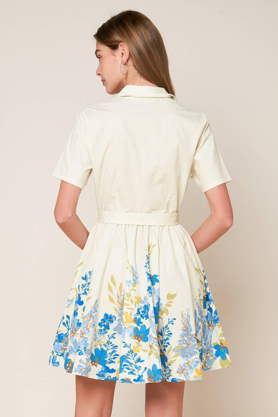 Always Remarkable Woven Mini Dress from KADOU Boutique