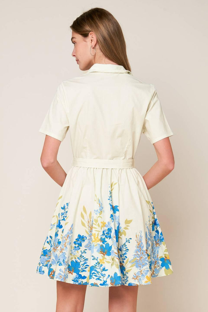 Always Remarkable Woven Mini Dress from KADOU Boutique