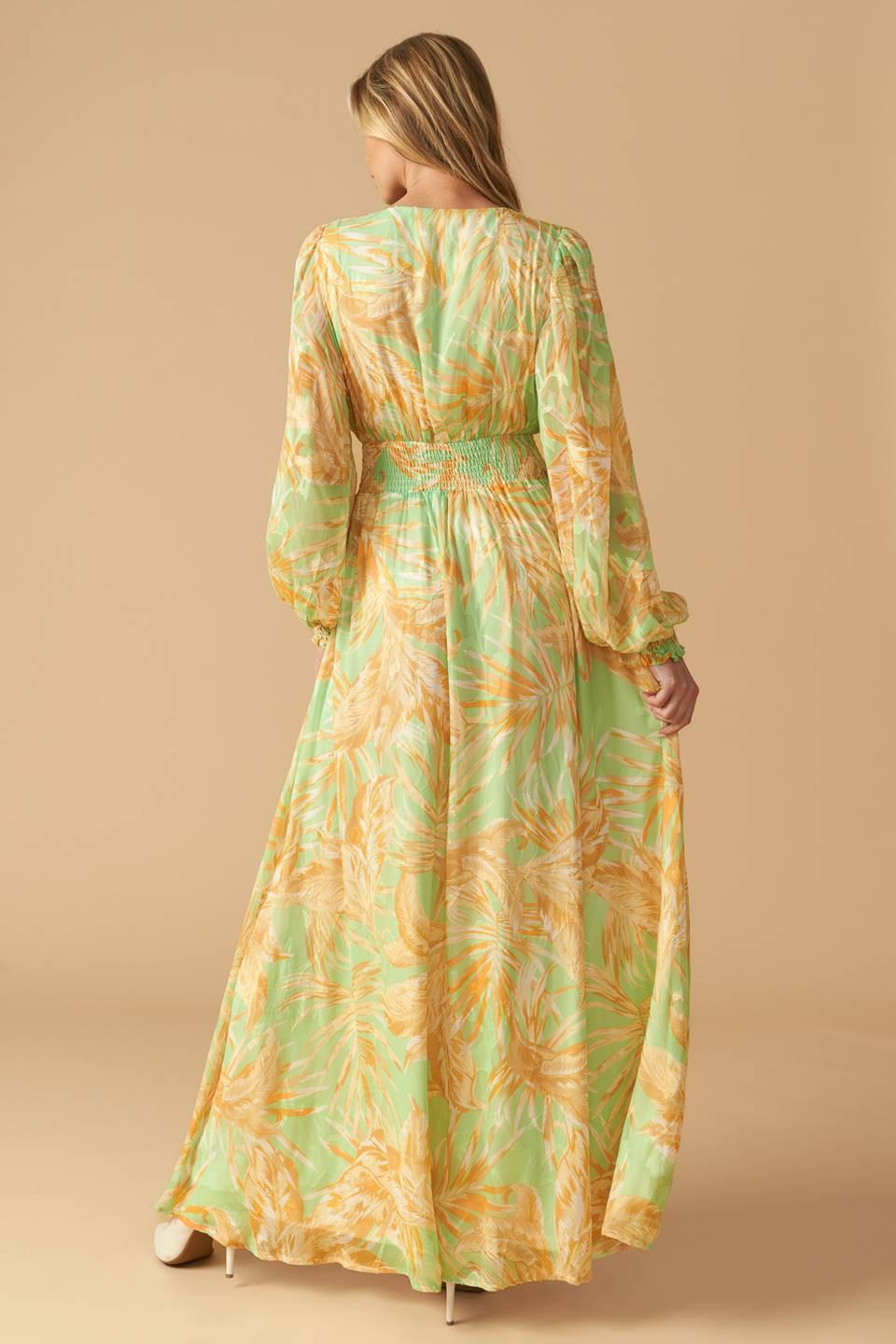 Sunset Sashay Woven Maxi Dress from KADOU Boutique
