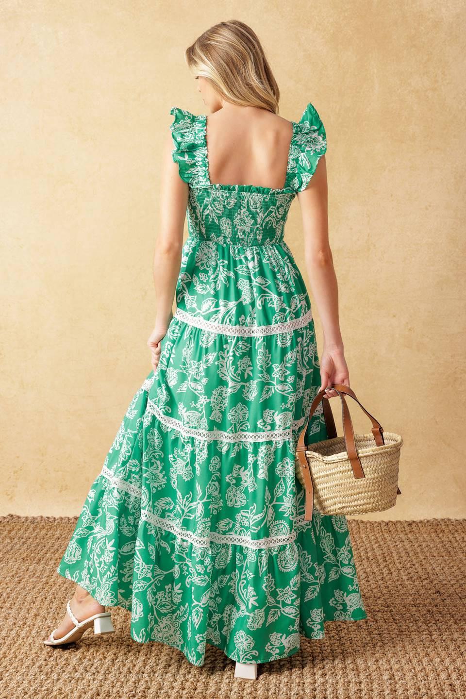 Moment in Time Woven Maxi Dress from KADOU Boutique