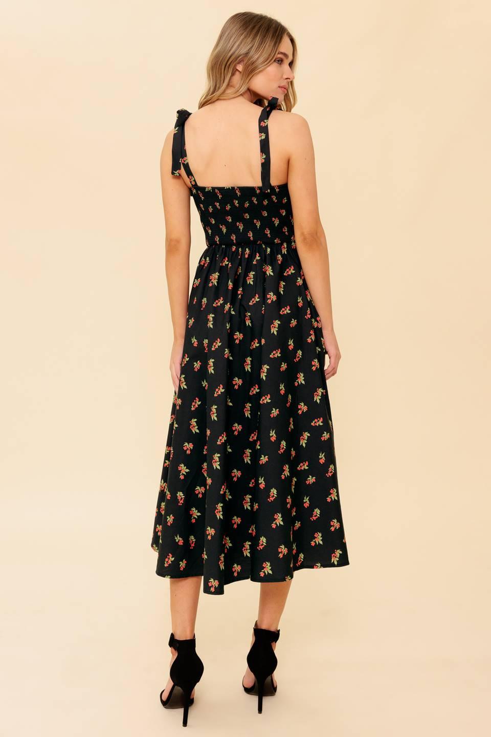Enchanting Moments Woven Mdi Dress from KADOU Boutique