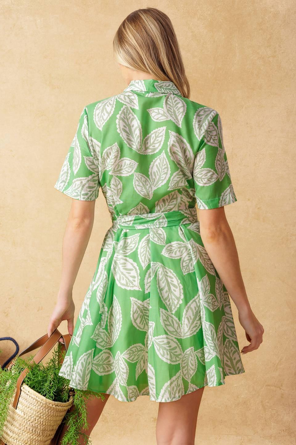 Mysteries of the Night Woven Mini Dress from KADOU Boutique