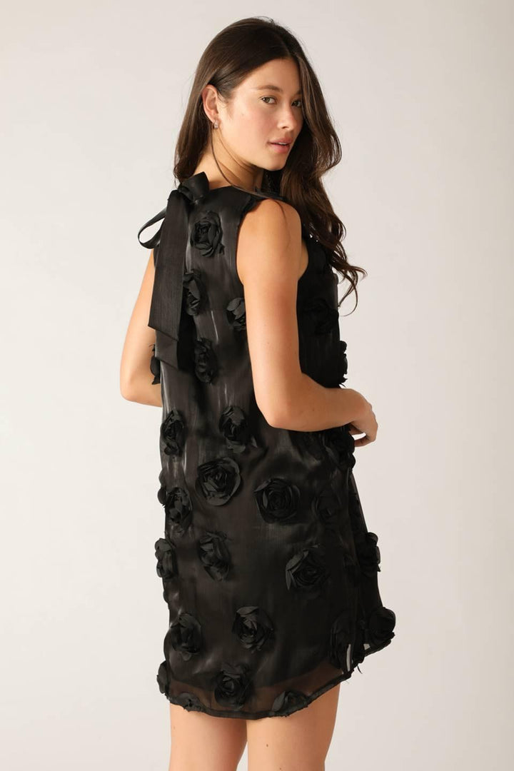 RADIANT SPIRIT WOVEN MINI DRESS