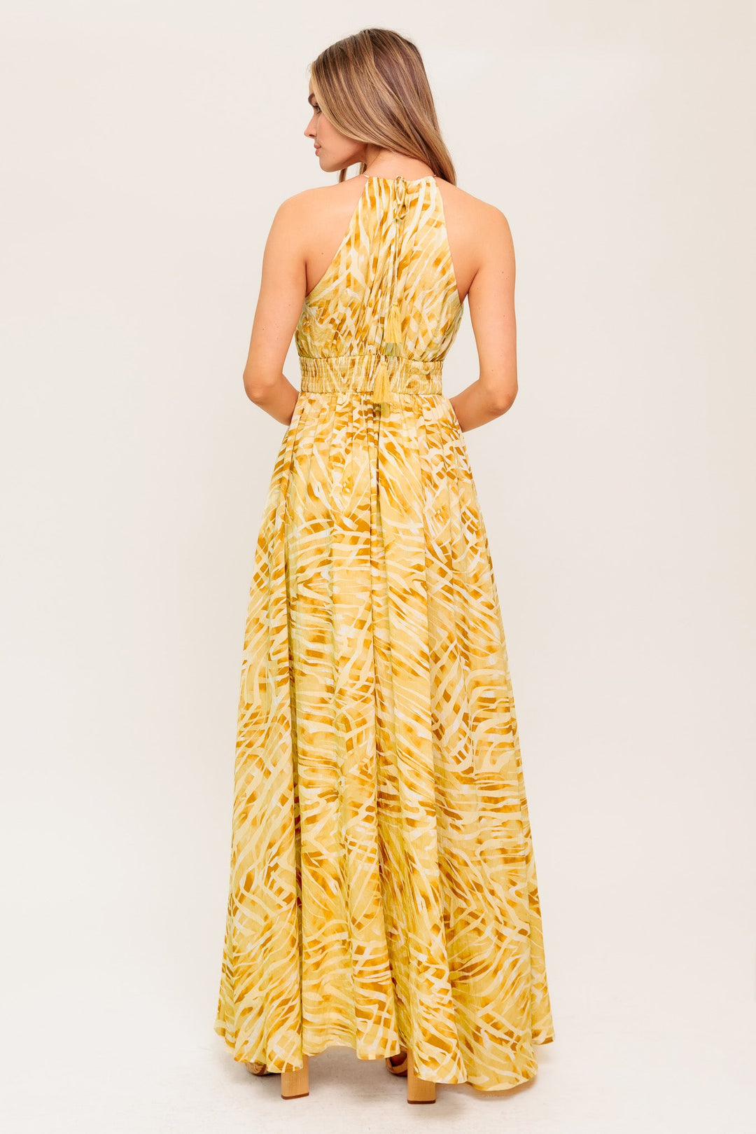 Living in Wonderland Woven Maxi Dress from KADOU Boutique