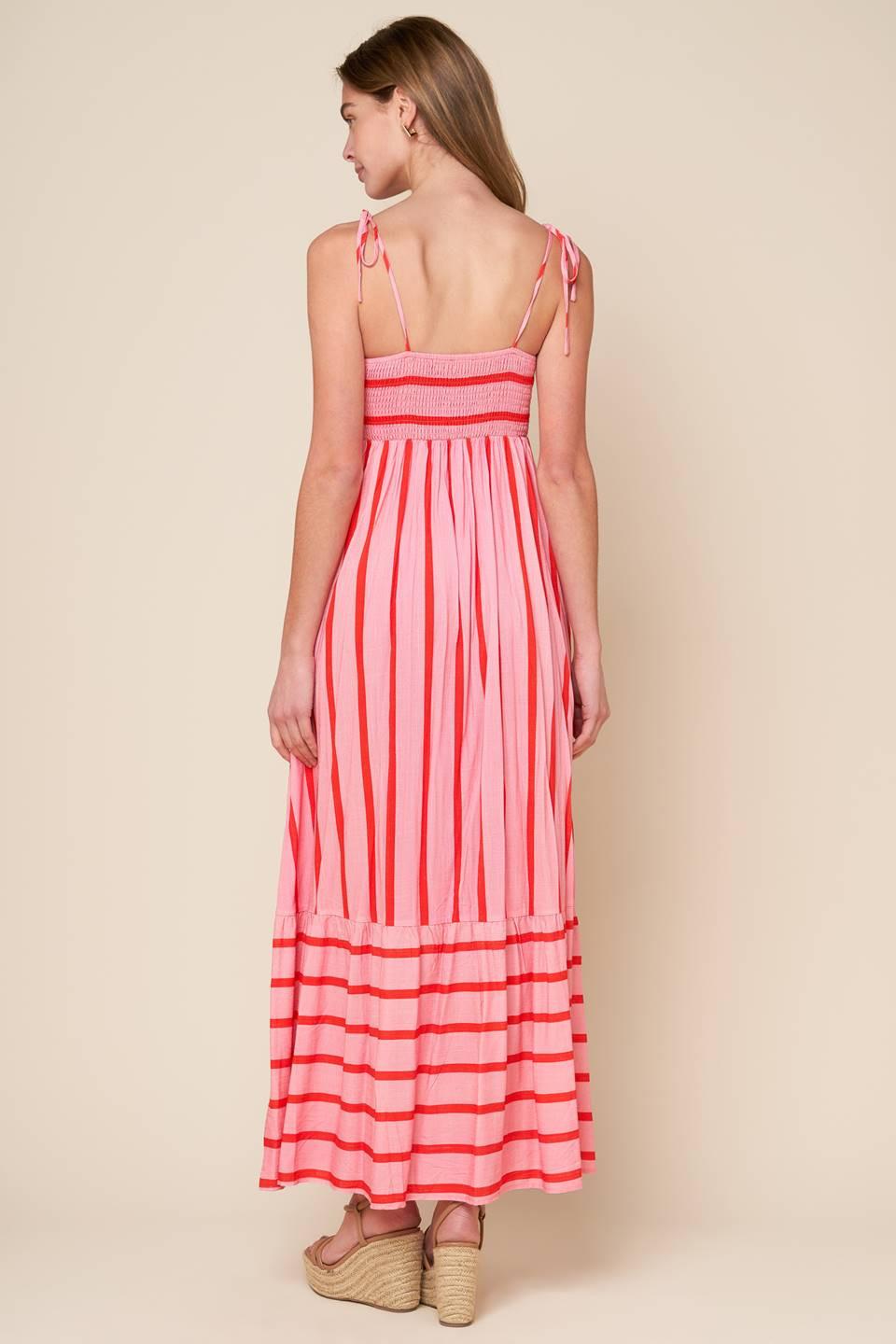 Speak Now Woven Midi Dress from KADOU Boutique