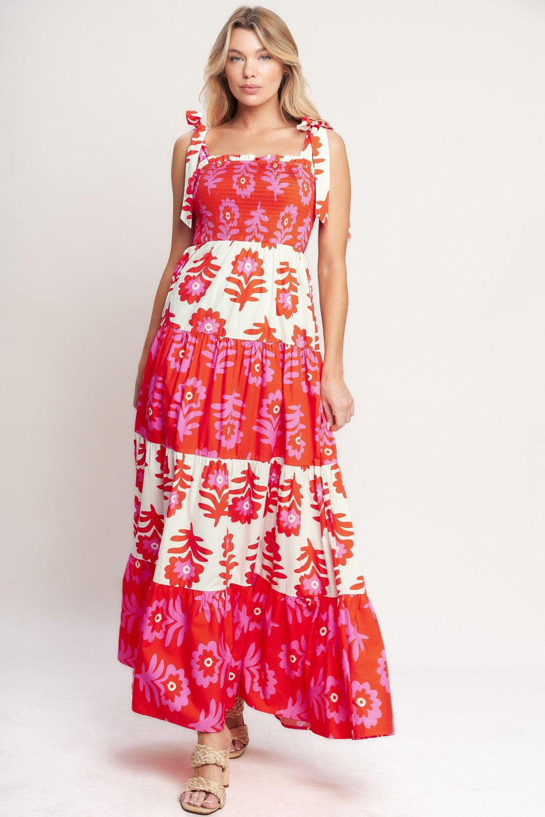 Glamour in Motion Woven Maxi Dress from KADOU Boutique