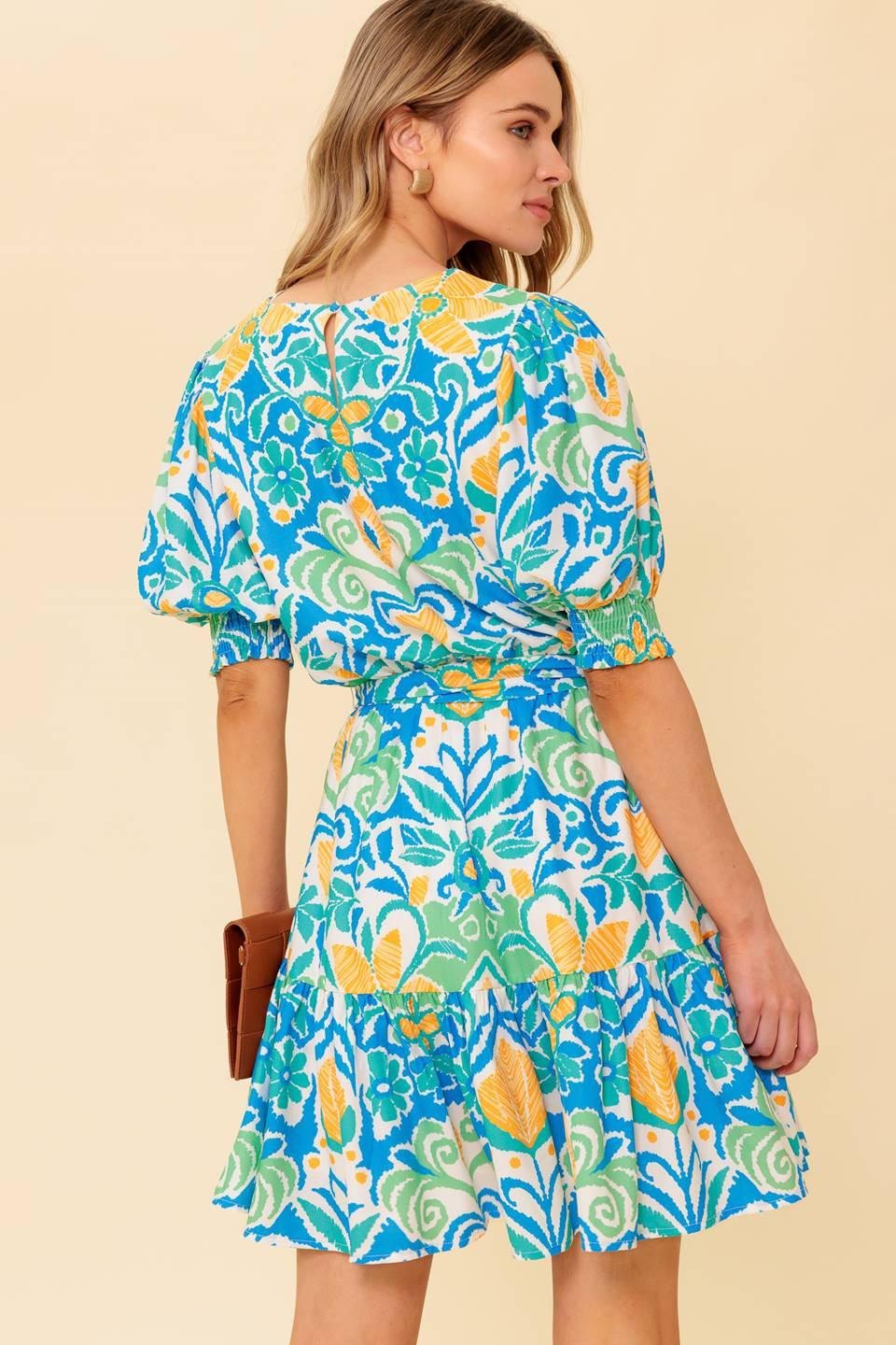 Love in Your Eyes Woven Mni Dress from KADOU Boutique