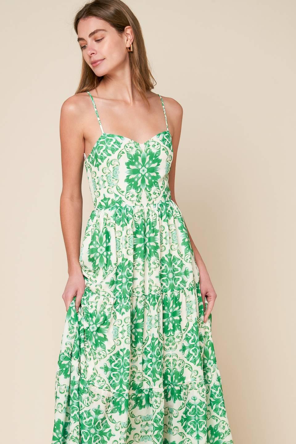 Beyond Elegant Woven Midi Dress from KADOU Boutique