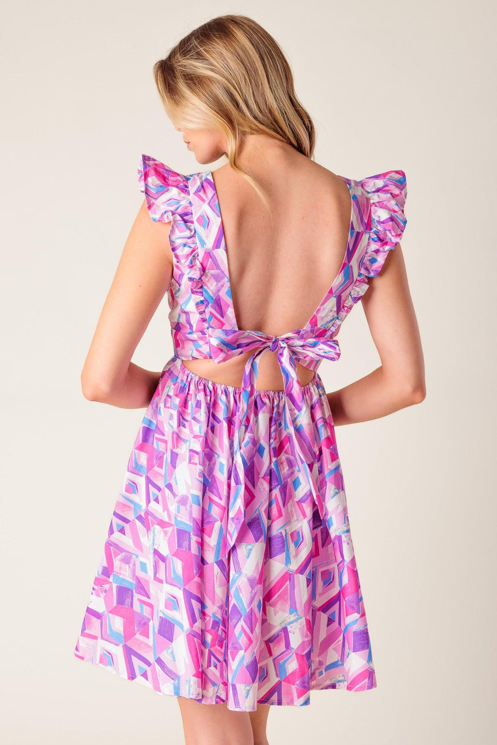Better Without You Woven Mini Dress from KADOU Boutique