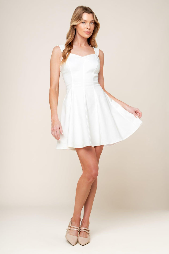 Last Your Chance denim mini dress from KADOU Boutique