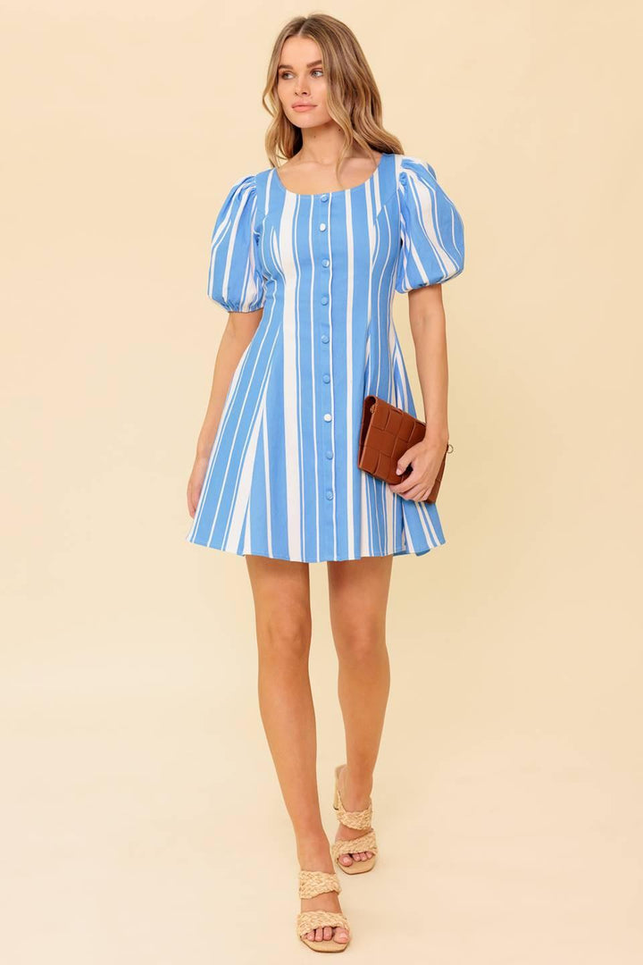Busch Gardens Woven Mini Dress from KADOU Boutique