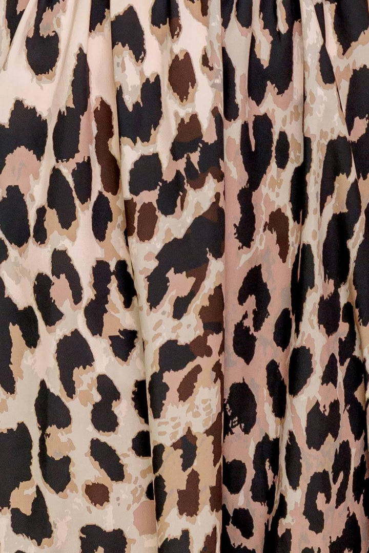 FLUTTER GLOW BALLET WOVEN MIDI DRESS