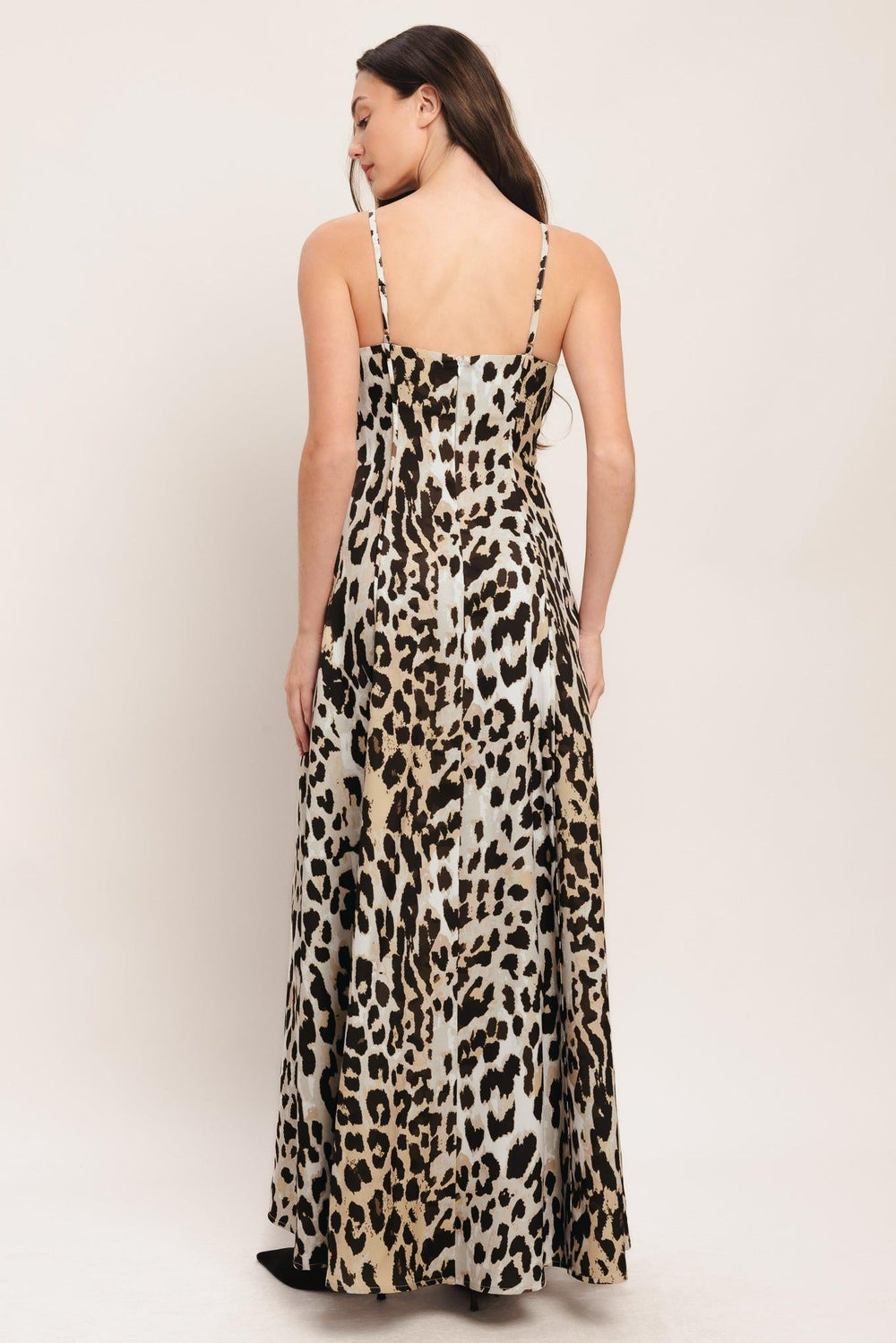 Savage Elegance Woven Maxi Dress from KADOU Boutique