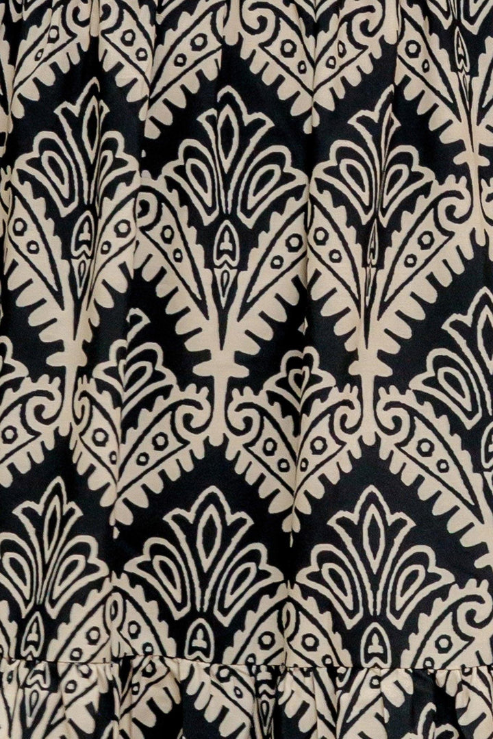 HAZELWOOD GARDEN WOVEN MAXI DRESS