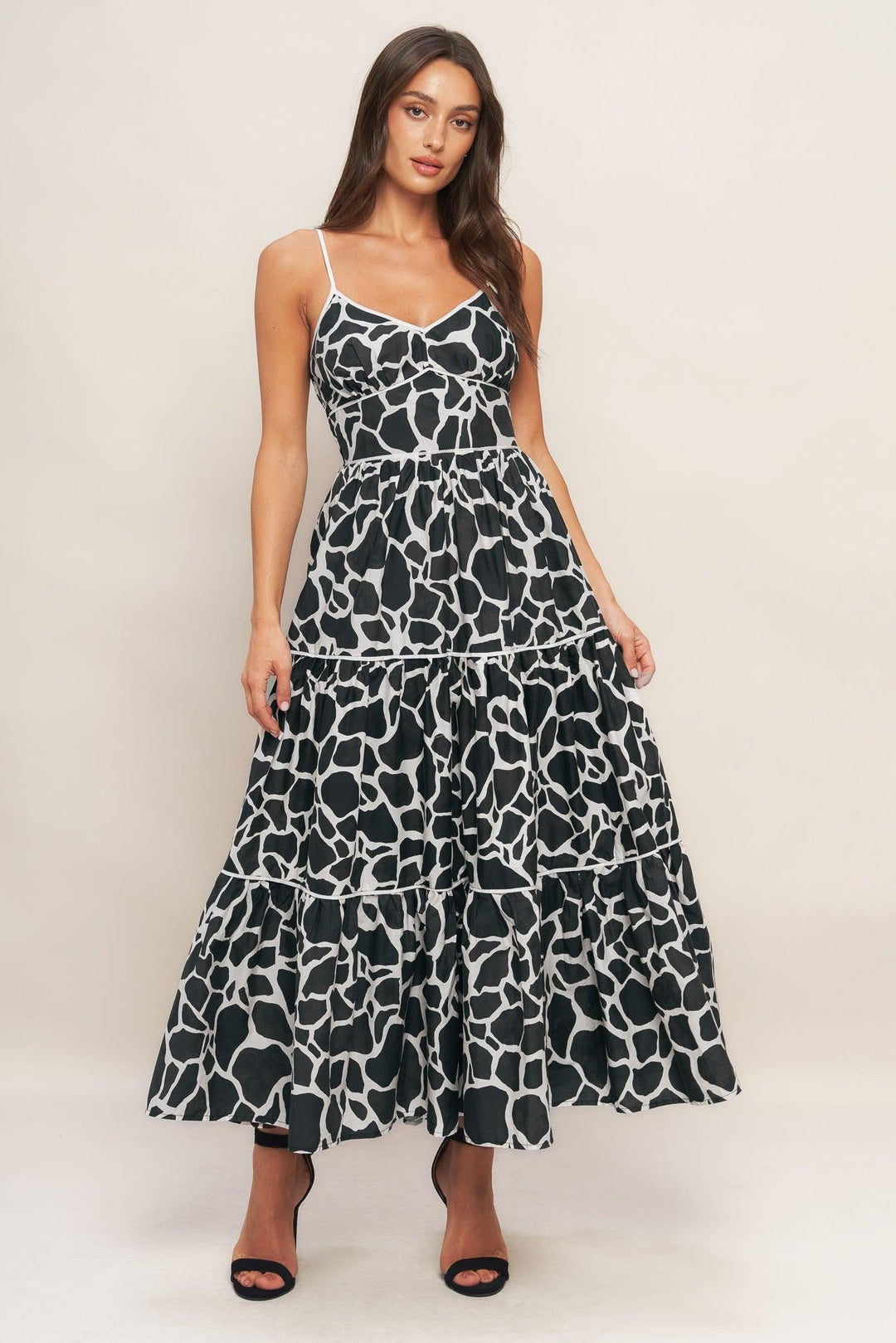 Urban Wild Woven Midi Dress from KADOU Boutique
