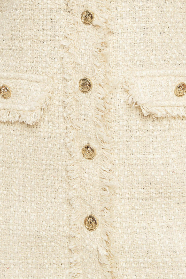 BOUCLÉ AFFAIR TWEED MINI DRESS