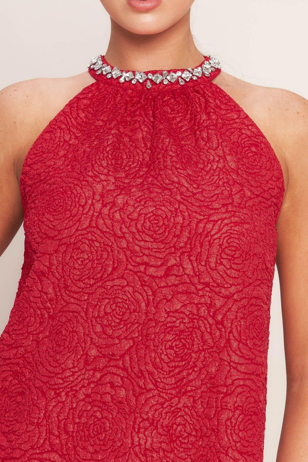 SPARKLE &amp; SWIRL WOVEN MINI DRESS