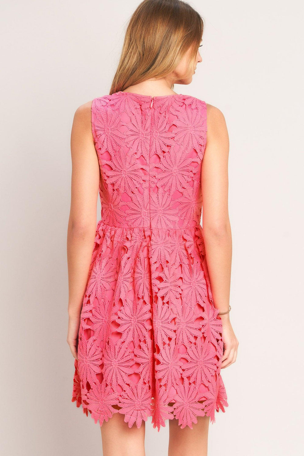 Rose Petal Charm Mini Dress from KADOU Boutique