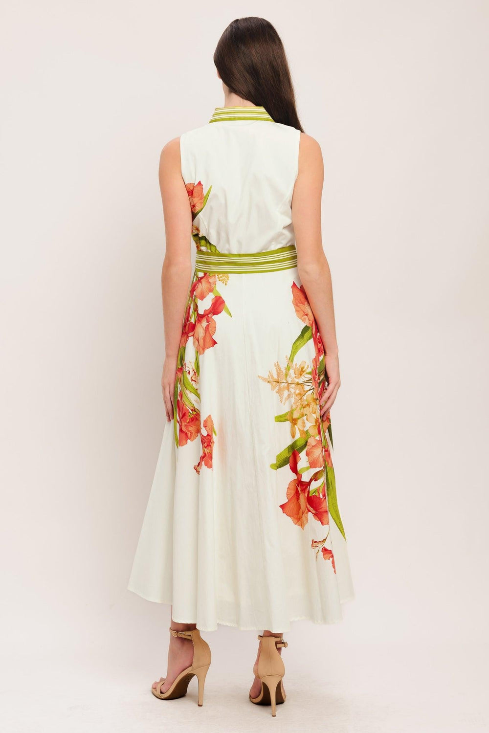 Spring Heirloom Woven Midi Dress from KADOU Boutique