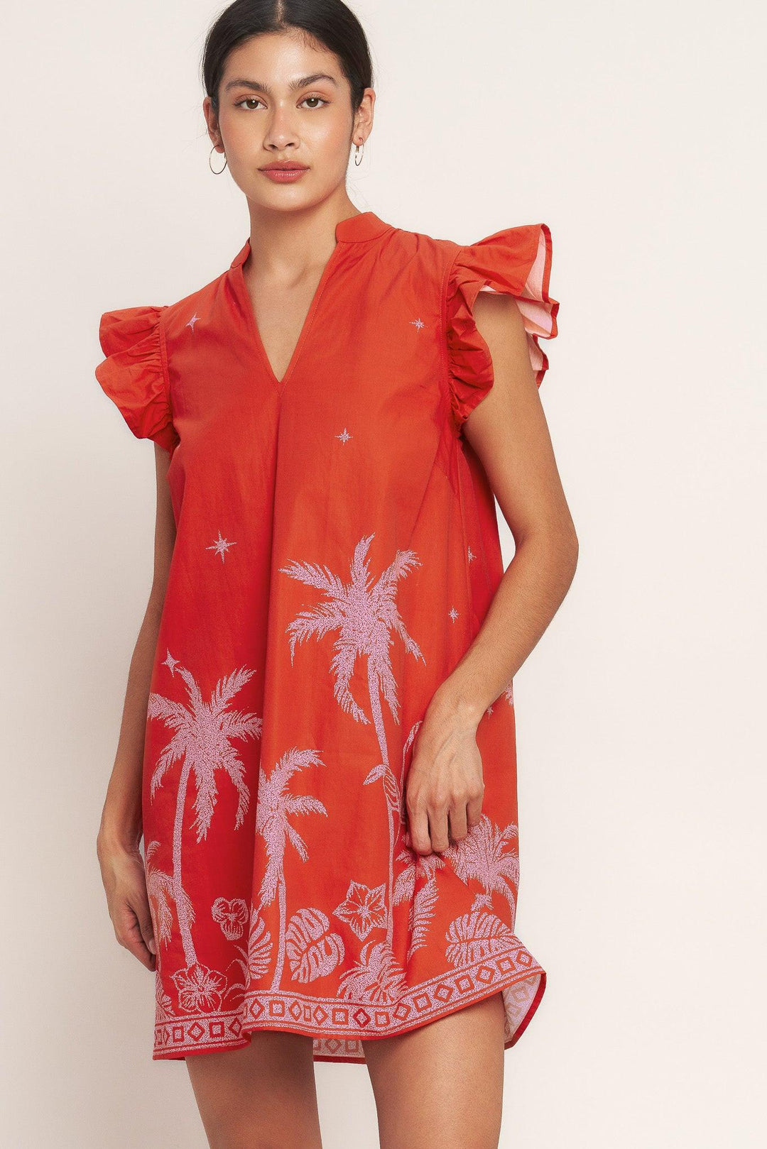 Island State of Mind woven mini dress from KADOU Boutique
