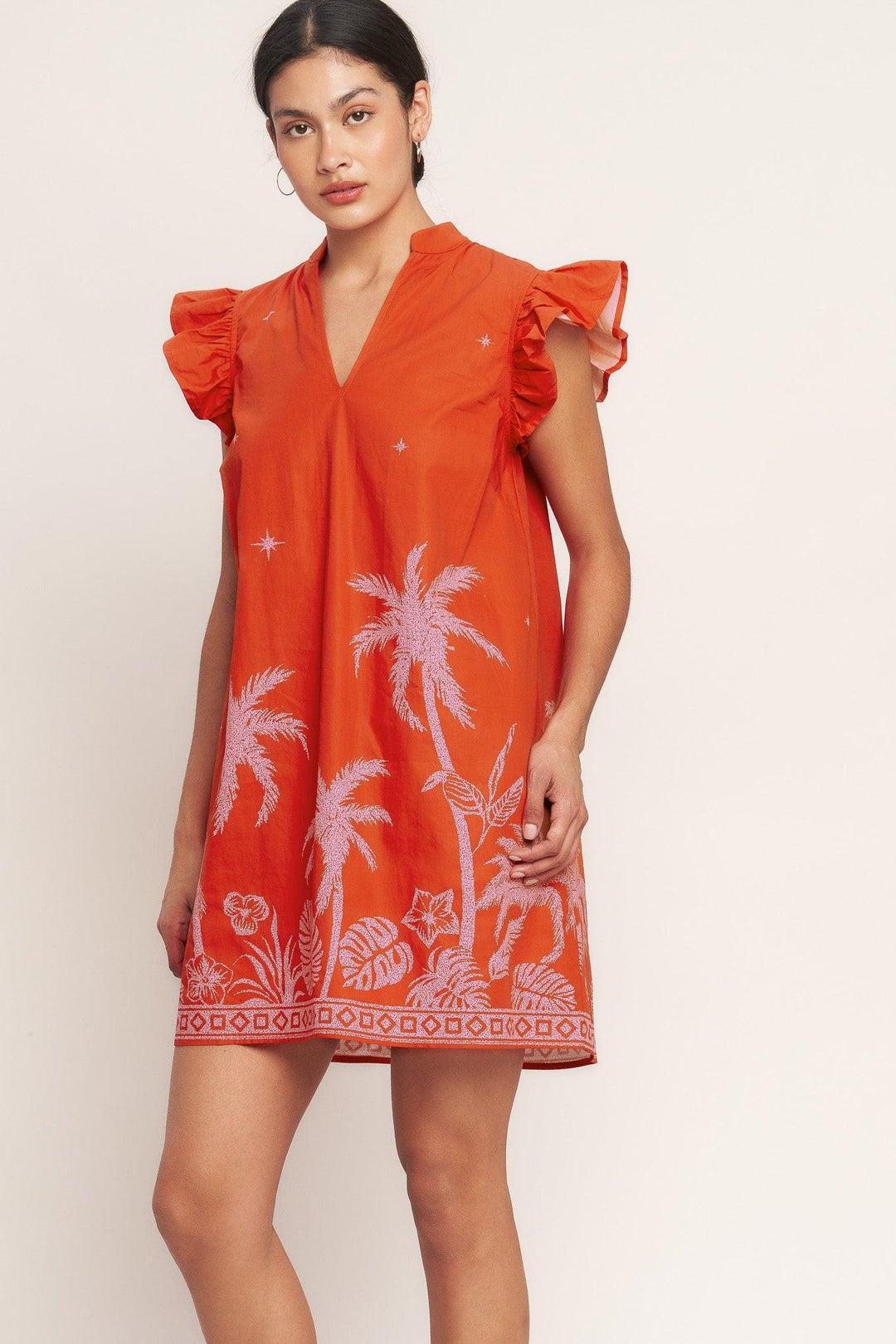 Island State of Mind woven mini dress from KADOU Boutique
