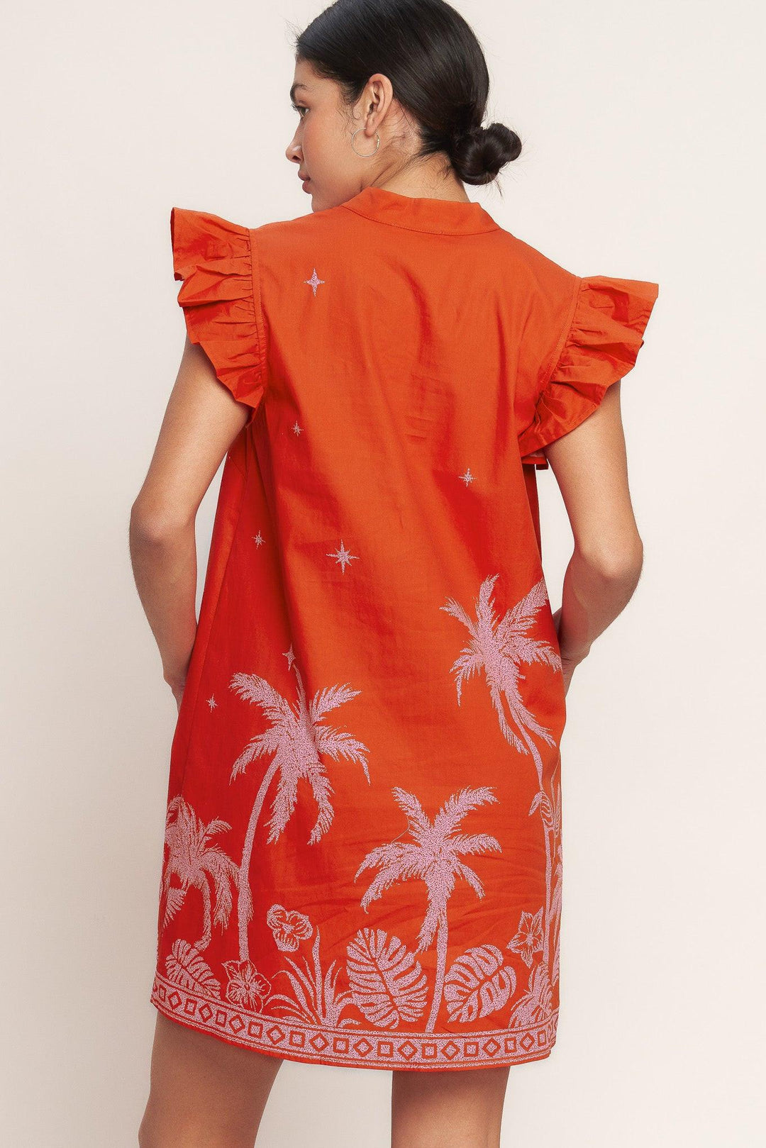 Island State of Mind woven mini dress from KADOU Boutique