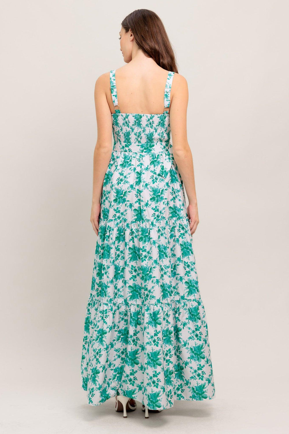 Love Grows Here Woven Maxi Dress from KADOU Boutique