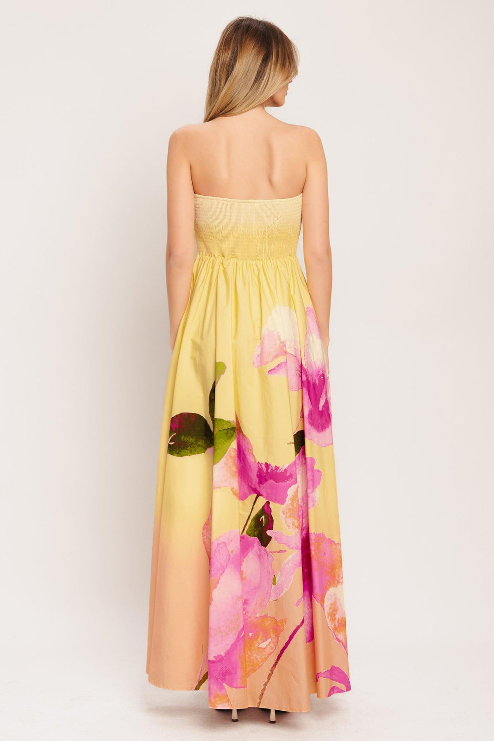 Dreamy Ombre Woven Maxi Dress from KADOU Boutique
