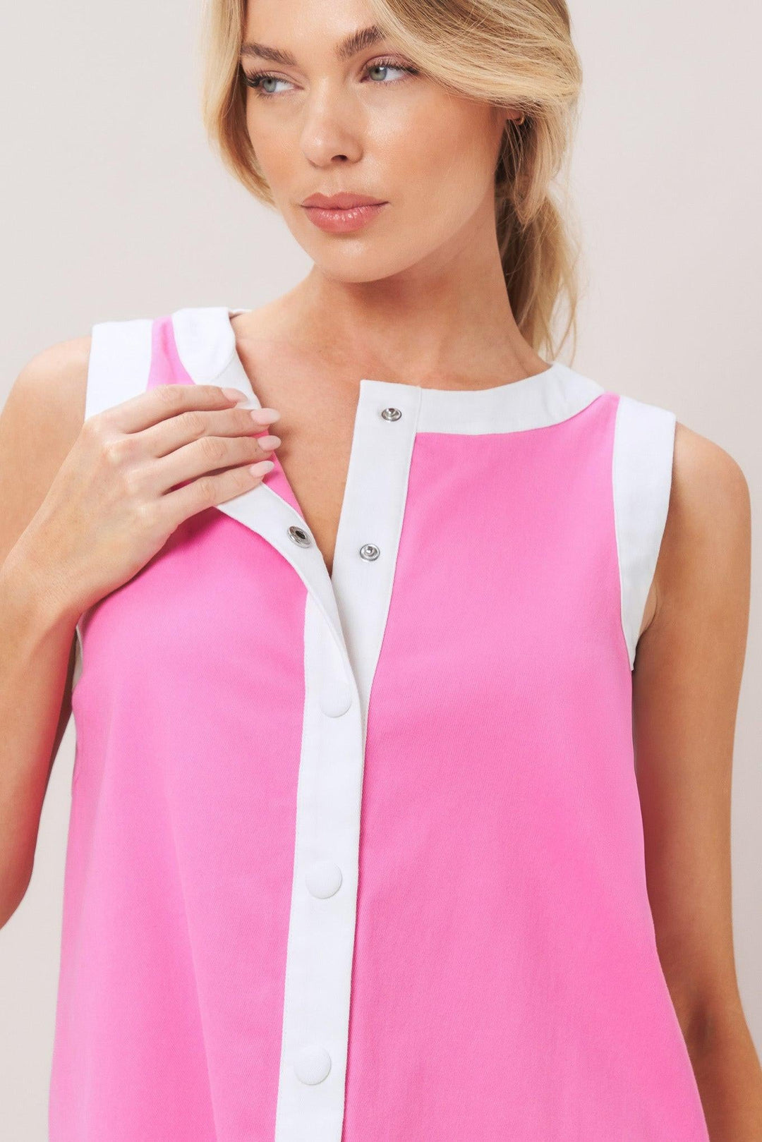 barbie pink shirt dress The Drop Women's Pink/Red Zebra Print Shirtdress by @victoriouslogan