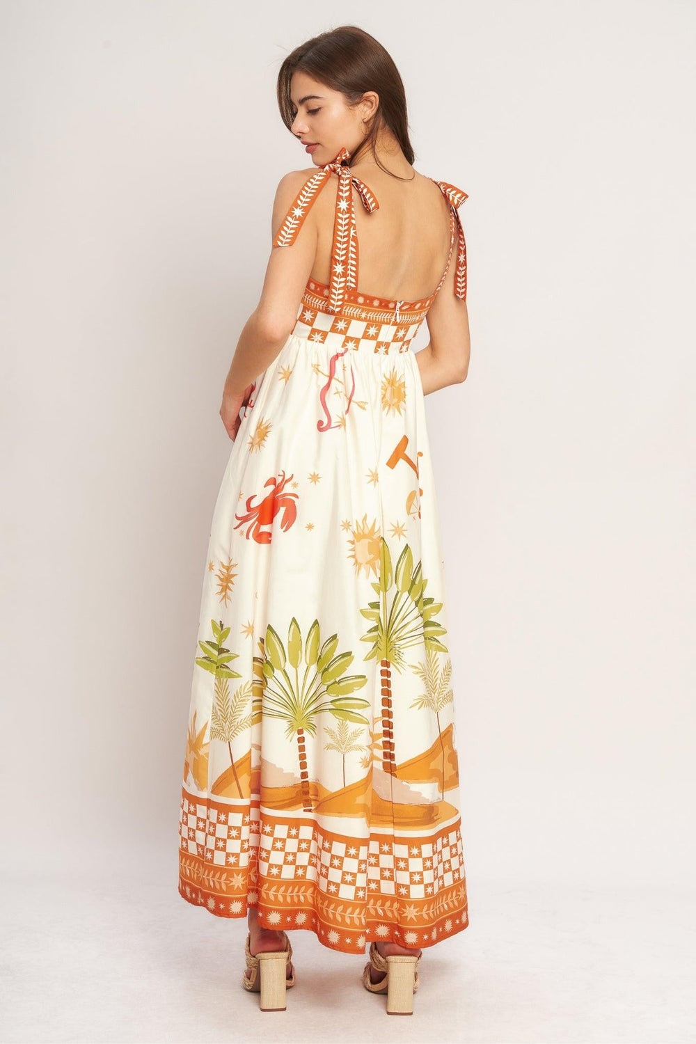 Palm Coast Dream Woven Maxi Dress from KADOU Boutique