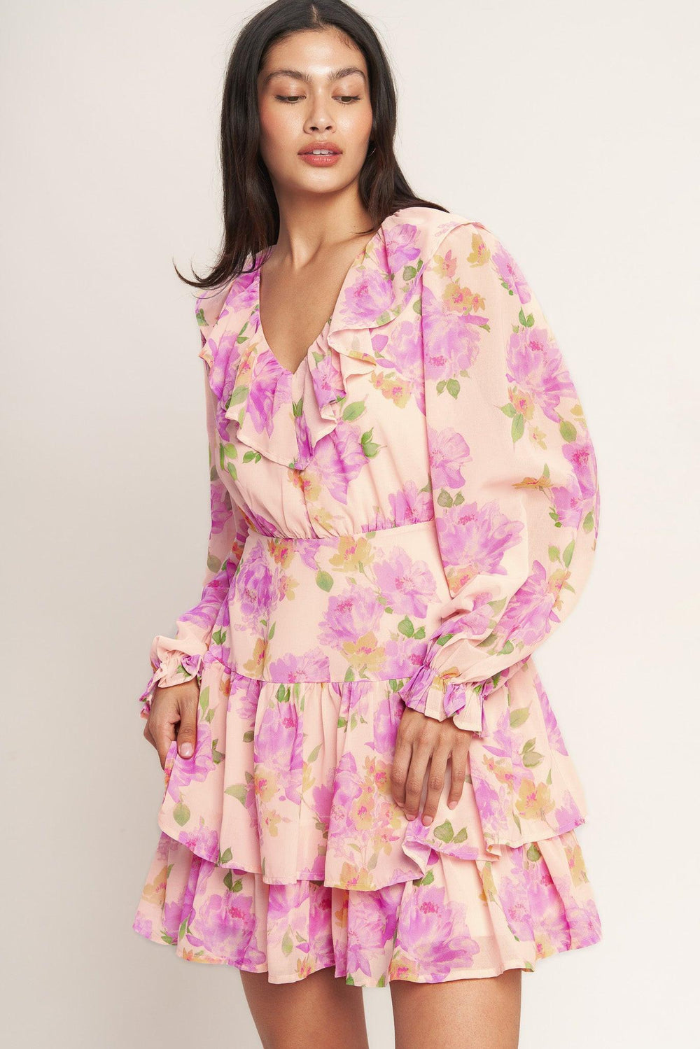 Sweet Serendipity Woven Mini Dress from KADOU Boutique