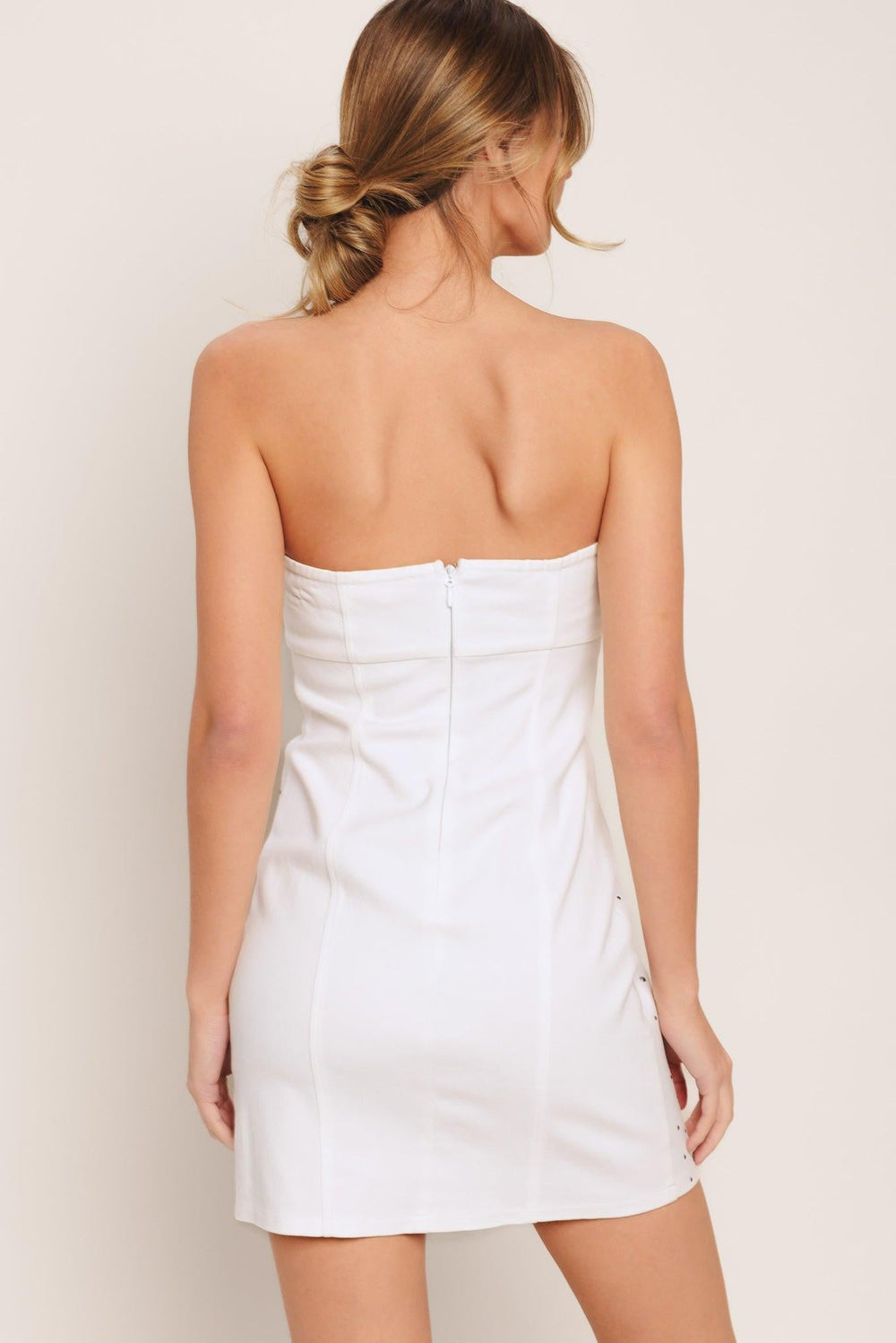 City to Coast Woven Mini Dress from KADOU Boutique