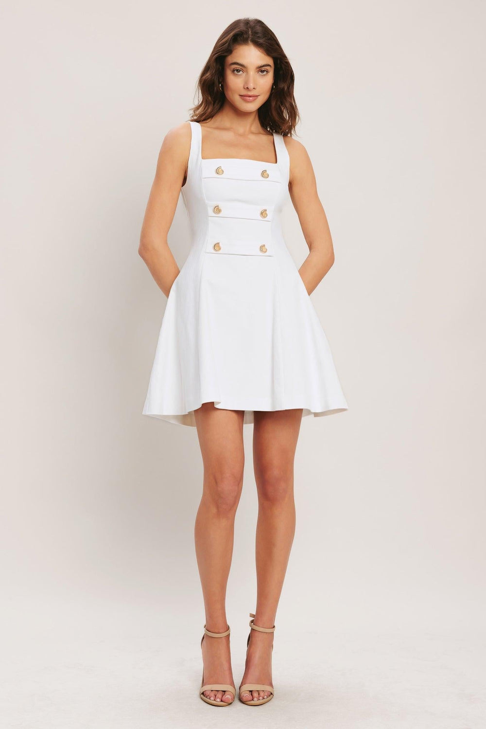Coastal Chic Woven Mini Dress from KADOU Boutique