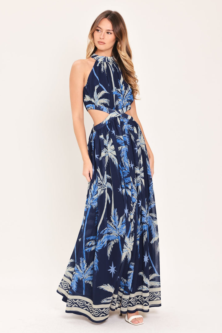Coastal Stargazer Woven Maxi Dress from KADOU Boutique