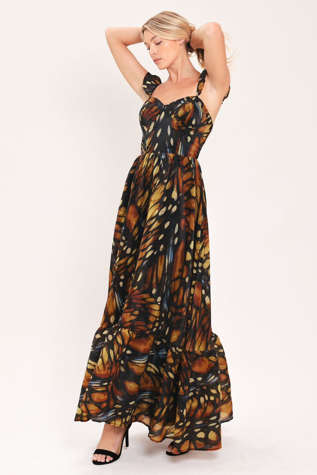 Emberwing Garden Gown Woven Maxi Dress from KADOU Boutique