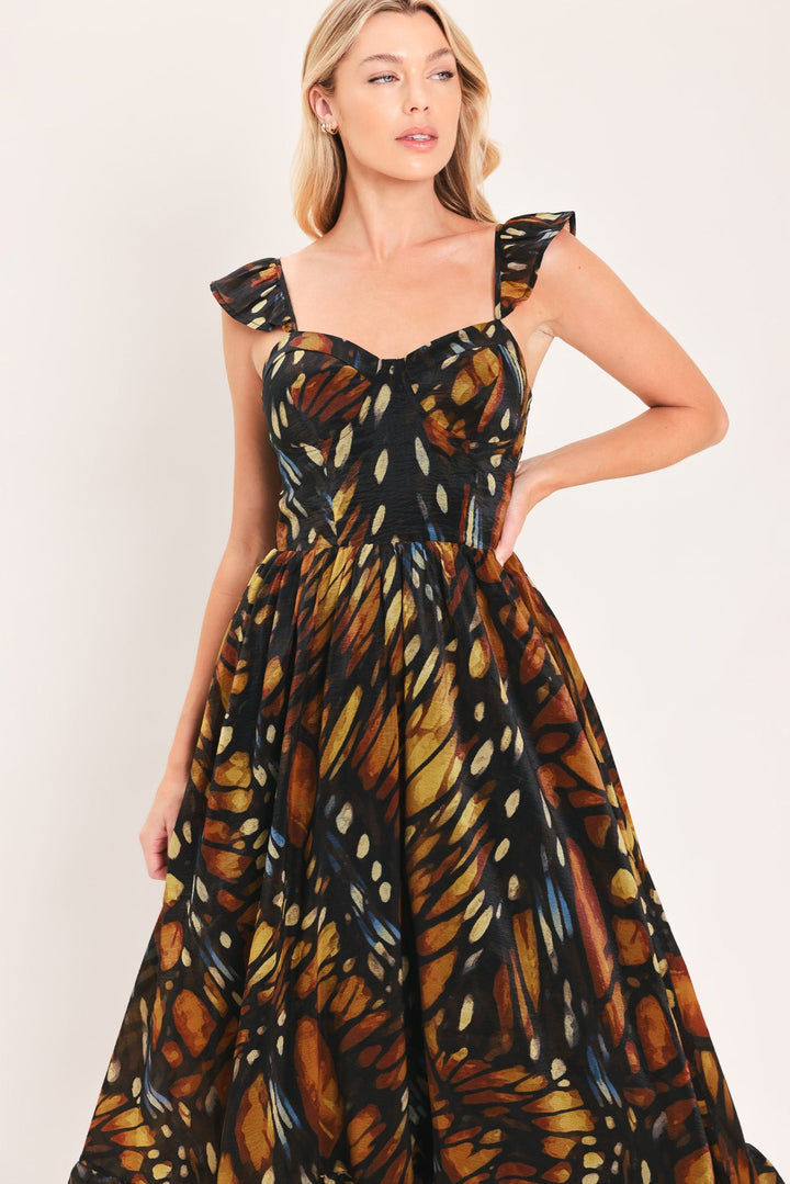 Emberwing Garden Gown Woven Maxi Dress from KADOU Boutique