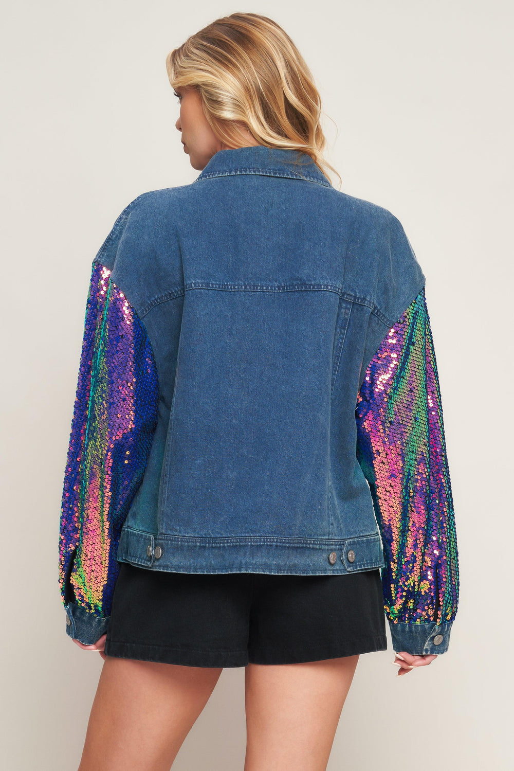 Walking the Walk Denim Jacket from KADOU Boutique