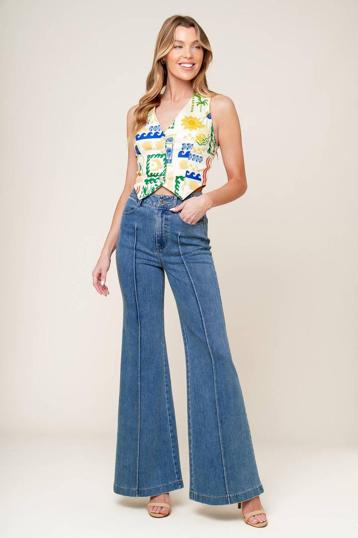 Bon Voyage Woven Vest from KADOU Boutique