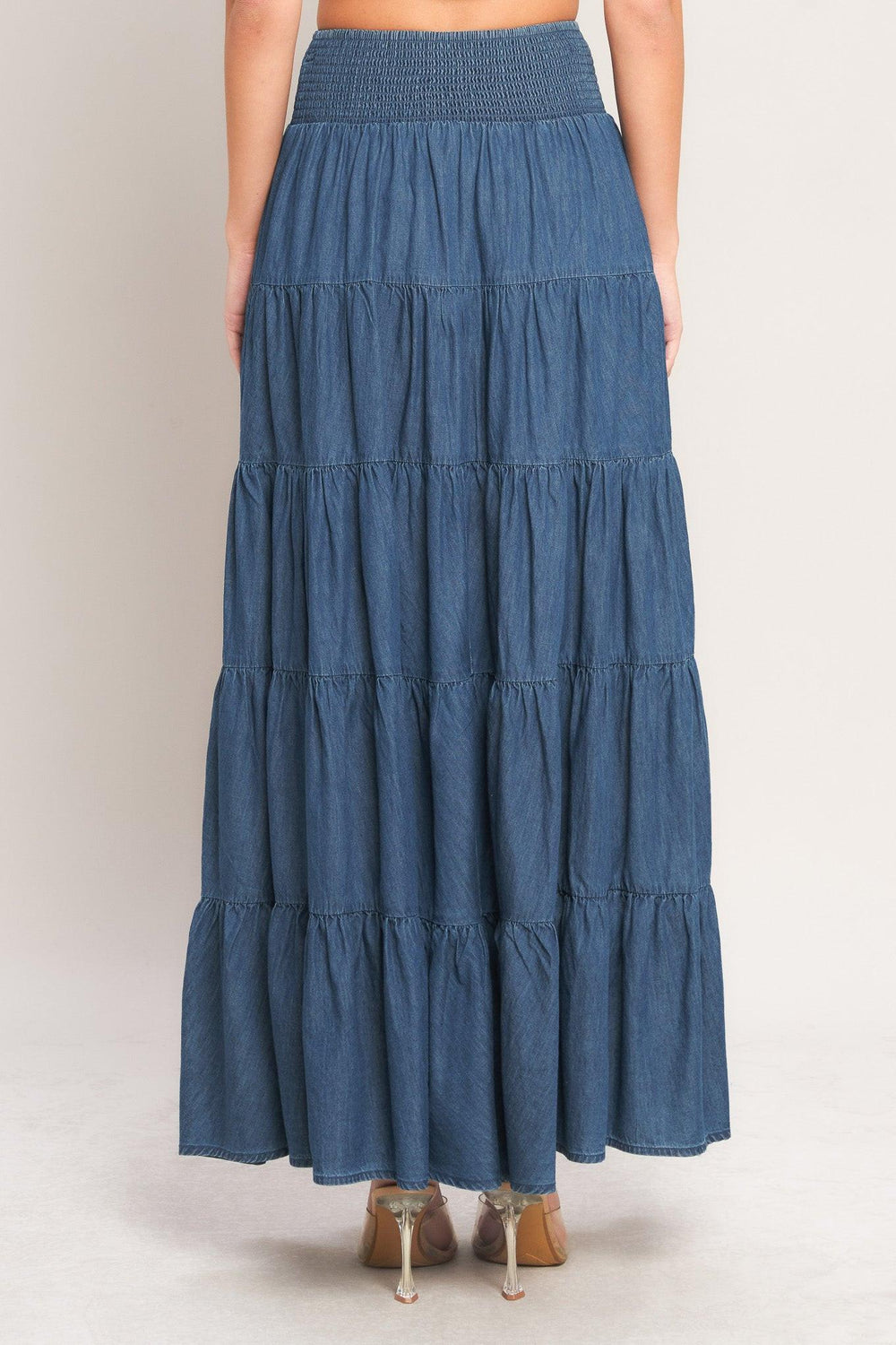 Summer Simplicity Lightweight Maxi Skirt from KADOU Boutique