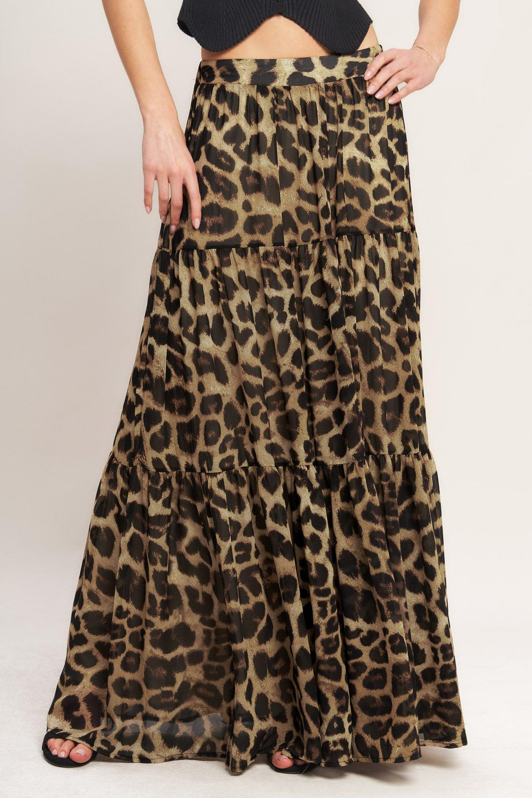 Seasonless Styling woven maxi skirt from KADOU Boutique