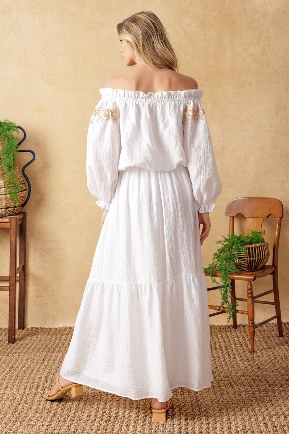 Full Speed Ahead Woven Maxi Skirt from KADOU Boutique