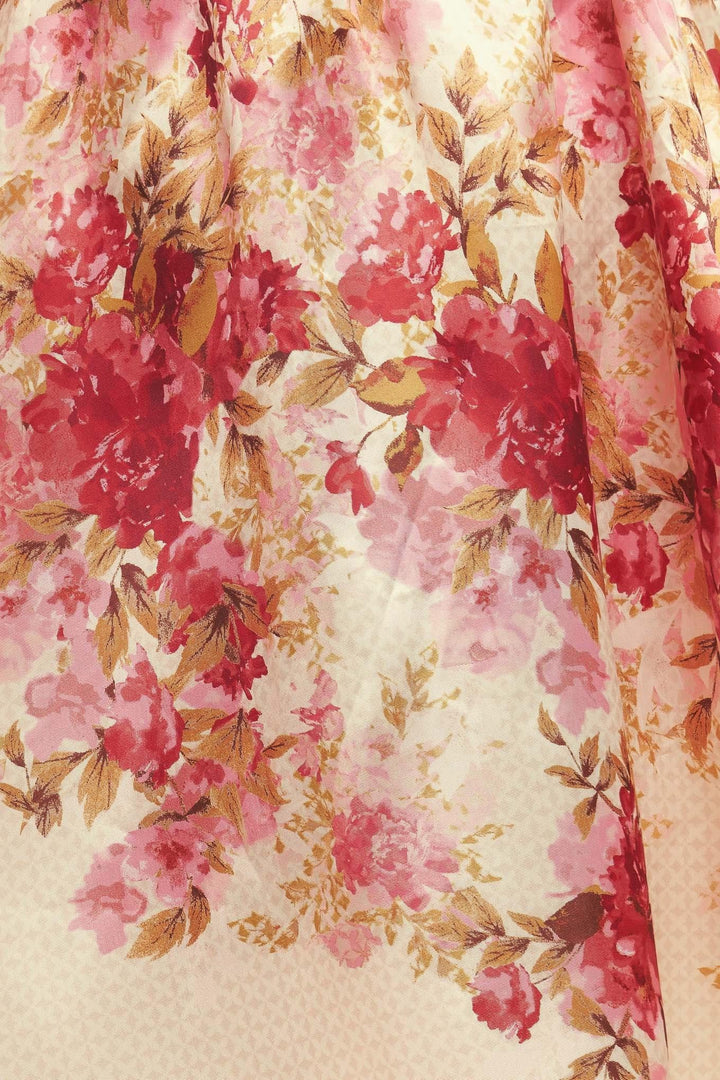 BLOSSOM DREAM BALLERINA WOVEN FULL MIDI SKIRT