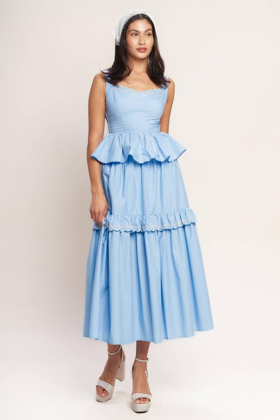 You’re Going to Love Woven Midi Skirt from KADOU Boutique