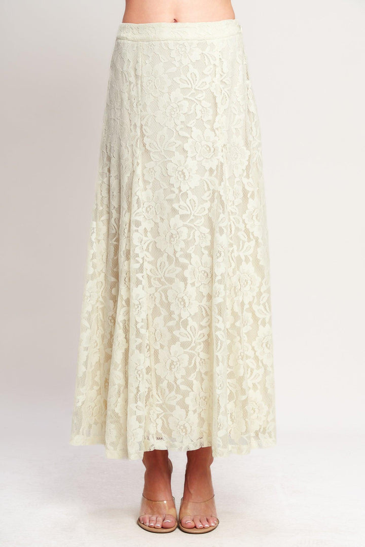 Ballet Muse Woven Lace Skirt from KADOU Boutique