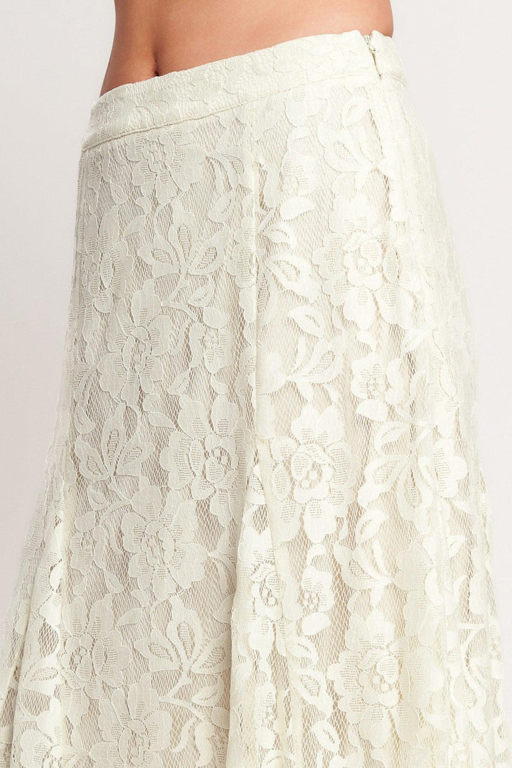 Ballet Muse Woven Lace Skirt from KADOU Boutique