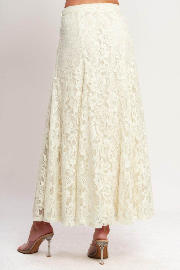Ballet Muse Woven Lace Skirt from KADOU Boutique