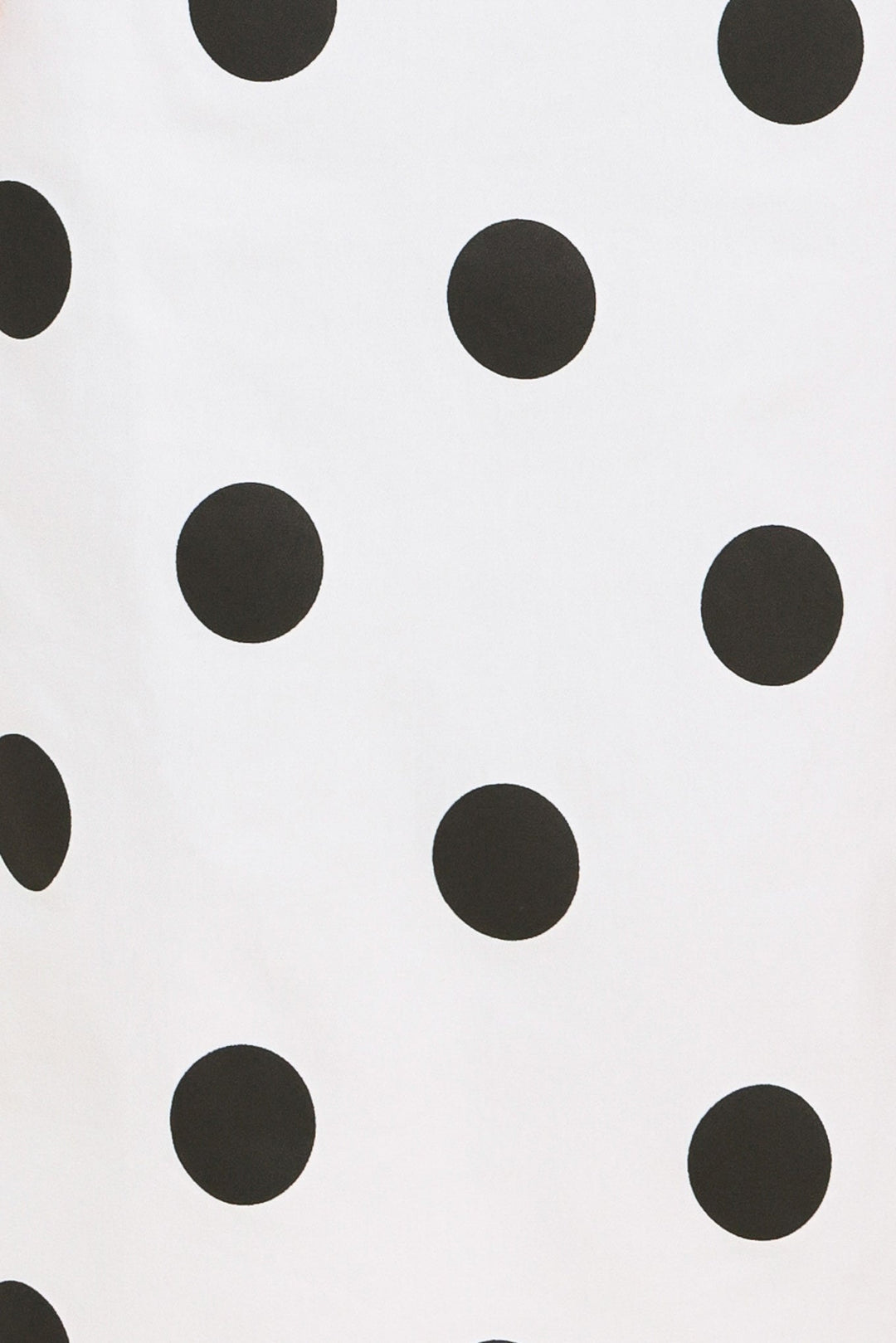 RETRO POLKA DOT WOVEN MIDI PENCIL SKIRT