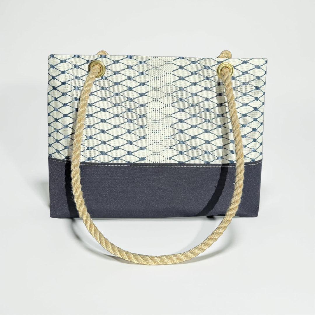 The Laine sailor blue tote from KADOU Boutique